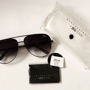 Q U A Y *** HIGH KEY Aviator Sunglasses